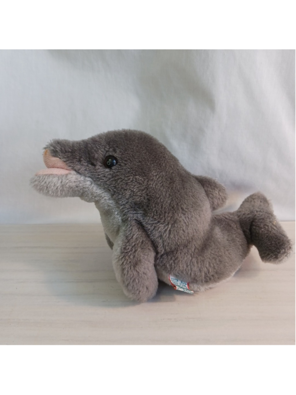 Dakin Dipper Dolphin Plush Stuffed Toy Vintage 1979 With Tag